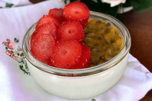 panna cotta fruits rouges