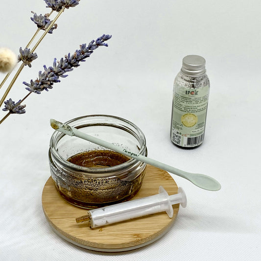 spatule de cuisine silicone pour racler vanille epcie