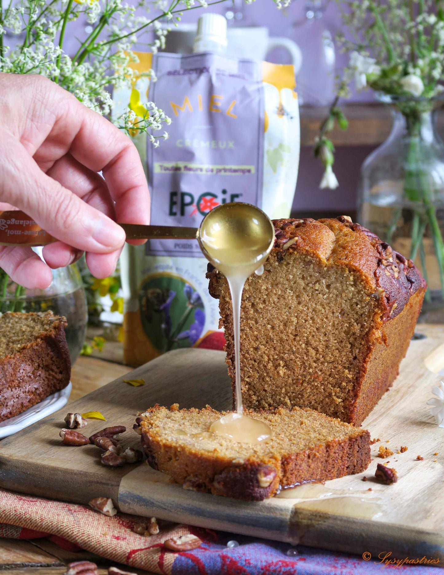 miel pochon pour patisserie et à manger à la cuillère