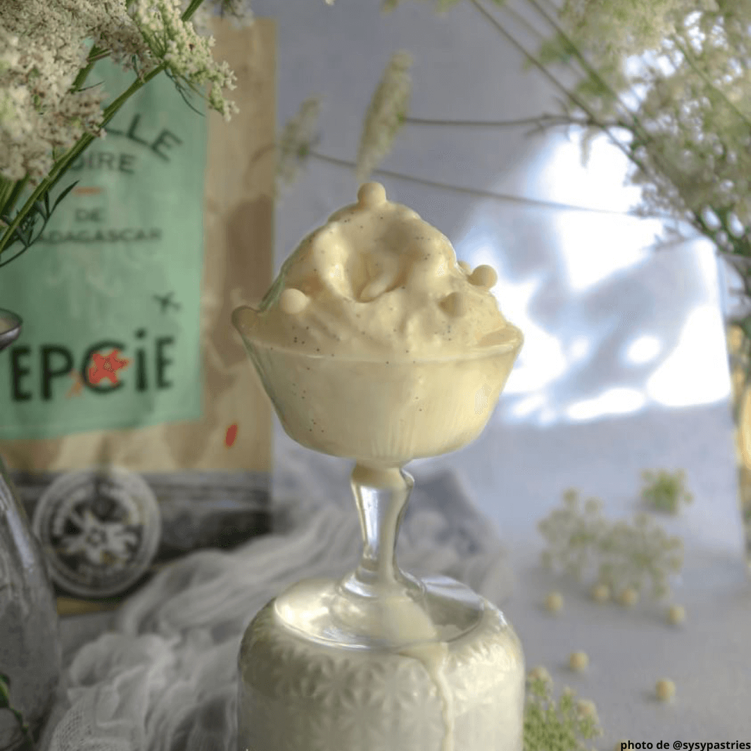 glace vanille avec gousse epcie