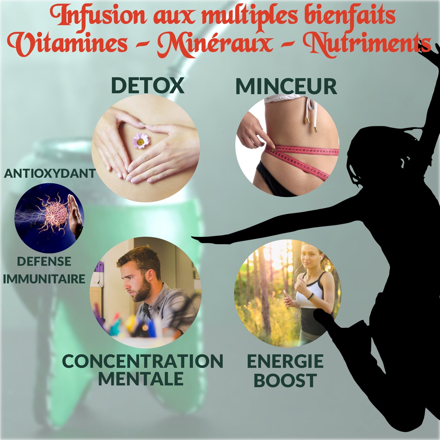 le maté vert est une infusion detox minceur boostante antioxydante