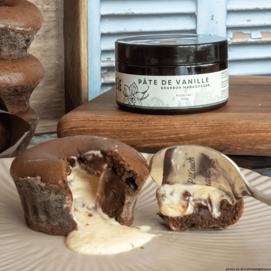 recette avec pate de vanille moelleux coeur coulant