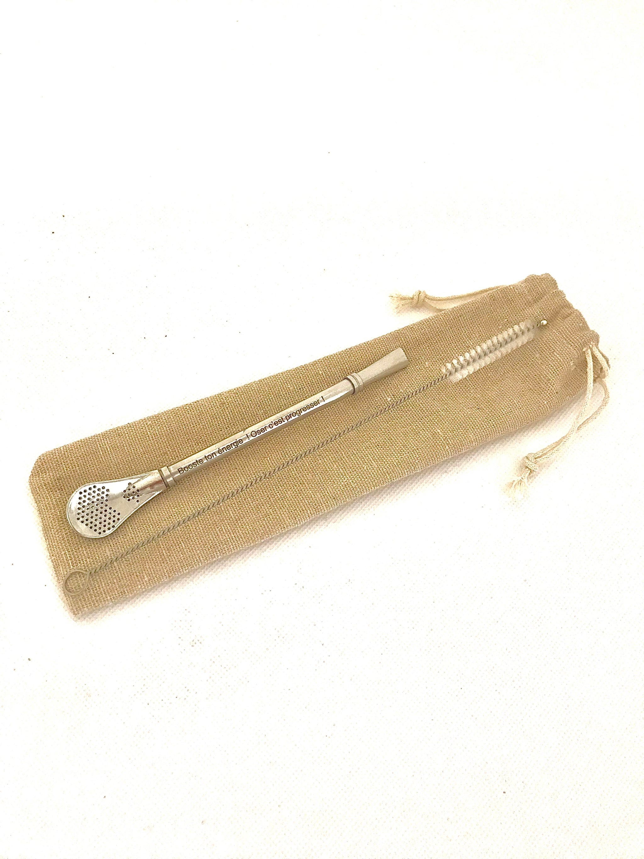 Goupillon Paille Silicone, 2pcs Brosse Paille Réutilisable